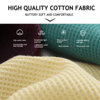 10PCS/Set Waffle Cotton Panties for Women Sexy Low-Waist Brazilian Panties Female Soft Underwear T-Back Solid Lingerie Bikini