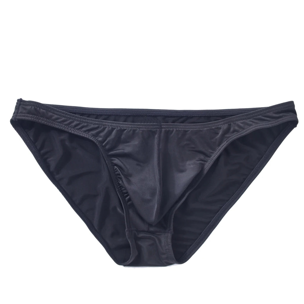 Bikini Sexy Ice Nylon Transparent Men's Triangle Underwear Breathable Sweat-Absorbent Men's Shorts