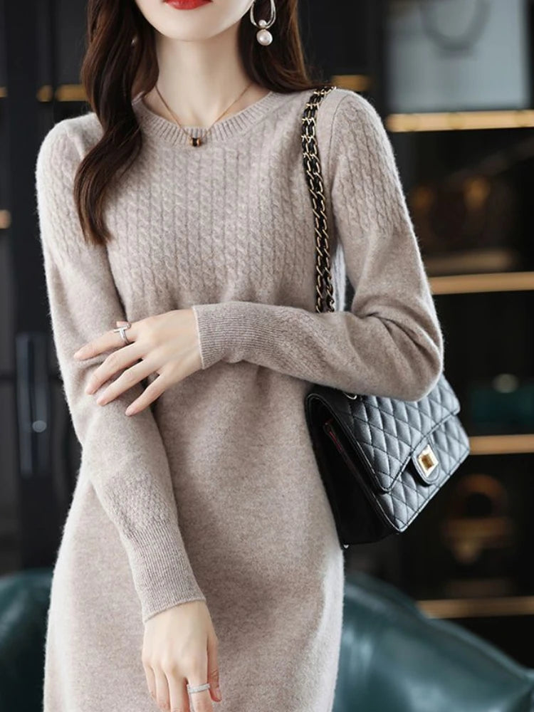 Red Long Dresses for Women Loose Crochet Black Maxi Solid Robe Woman Dress Clothes Knitted Evening Y2k New in Luxury Hot Outfits