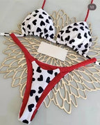 New Bikini Women Swimsuit Beach Vacation Swimwear Leopard Printed Sexy Bikini Set Beachwear Swimsuit Thong Bathing Suit Biquinis