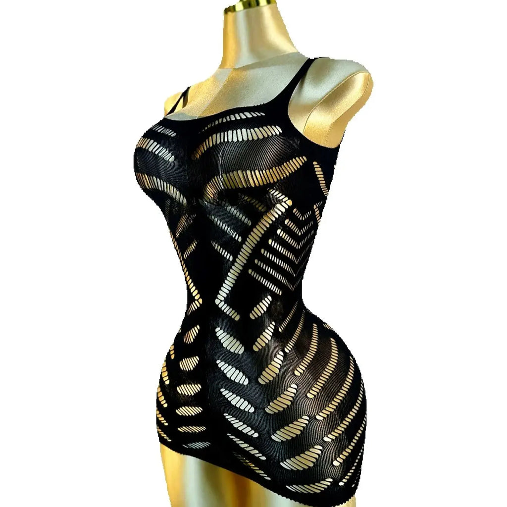 Sexy Cover Up Hollow Out Fishnet Dress without Bikini Summer Holiday DSH602