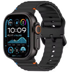 Silicone Band for Apple Watch - Sport Strap for Series 10, 9, 8, 7, 6, SE, Ultra 2 (49mm 45mm 44mm 42mm 41mm 40mm)