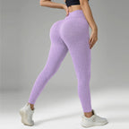 Leggings de sport pour femmes, pantalons de yoga sans coutures avec effet ventre plat, vêtements de sport et de fitness.