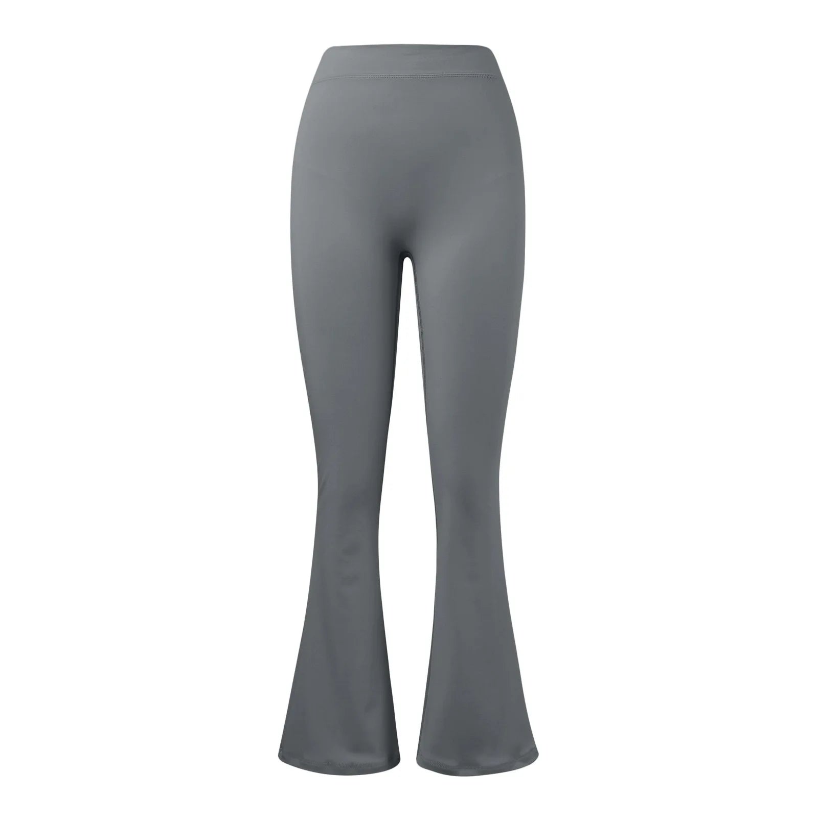 Leggings en microfibre effet seconde peau pour femme, taille haute, push-up, coupe slim, style décontracté.
