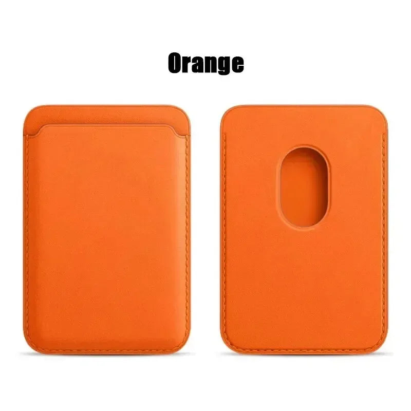 Universal Leather Wallet Case For iPhone 17 Pro Max Wallet Leather For Magsafe iPhone 16 1514 13 12 Card Holder with Magnet
