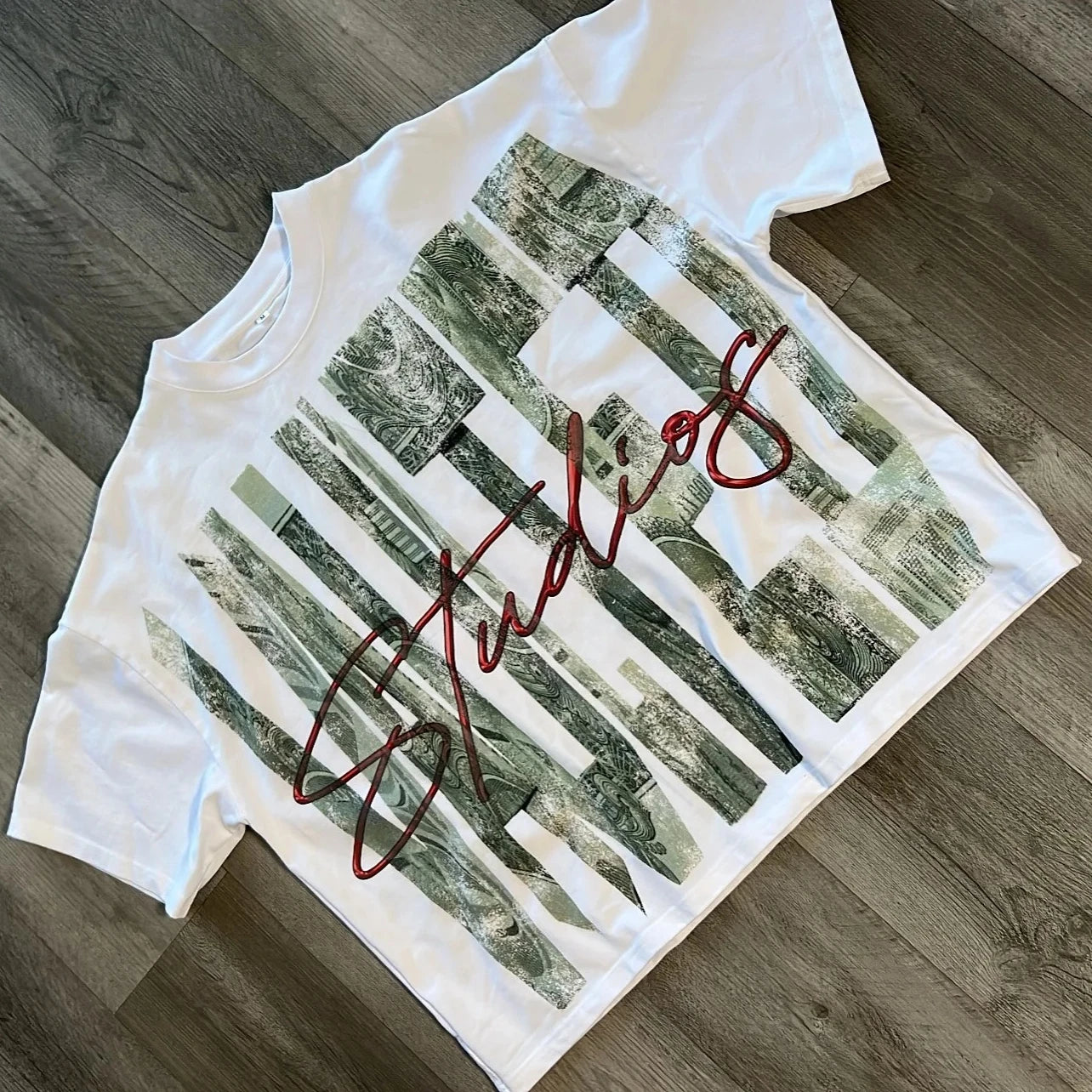 American Fashion Oversized Printing Loose Short T-shirt Men Women Y2K Harajuku Hip-Hop Gothic Casual Joker Couple StreetWear Top