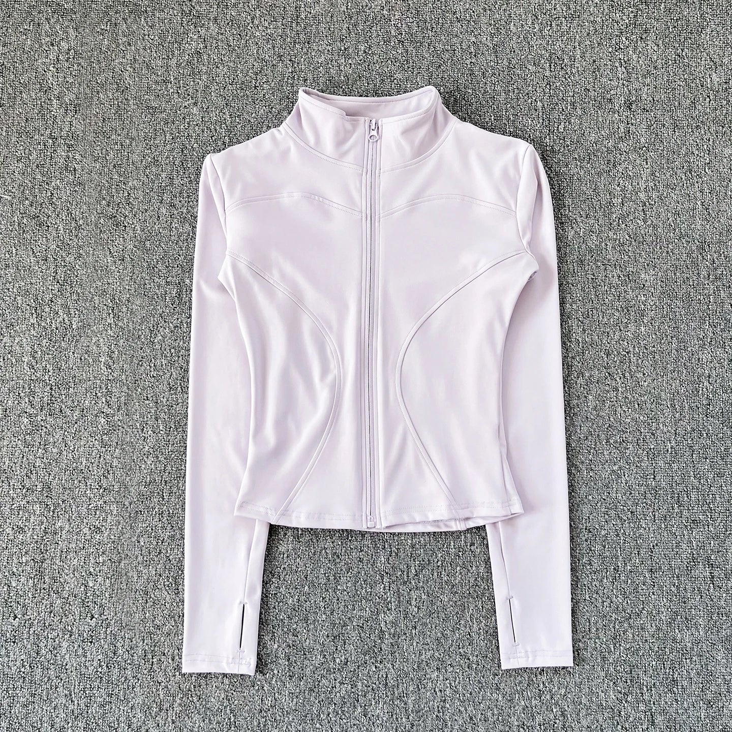 Veste de sport pour femme, chemise à manches longues, manteau d'entraînement, vêtements de gym et de yoga. 