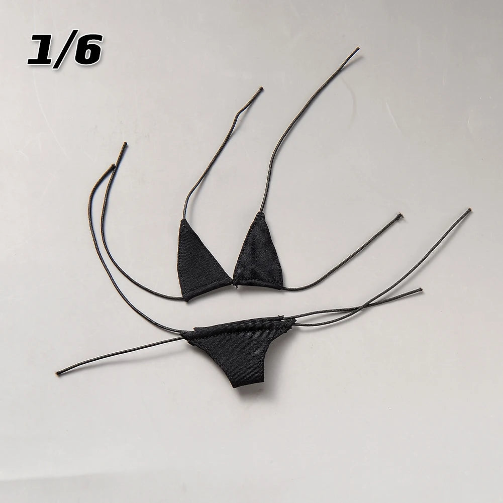 1/6 Scale Bikini Strap Underwear Bra Underpants Clothes accessories Model For 12inch Female Soldier Action Figure Body Doll