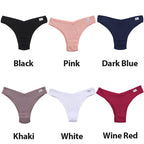 5PCS/Set Cotton Lingerie Panties Sexy Underwear Women Briefs Tangas Female Underpants Pantys Thong Panties Bikini Solid 13 Color