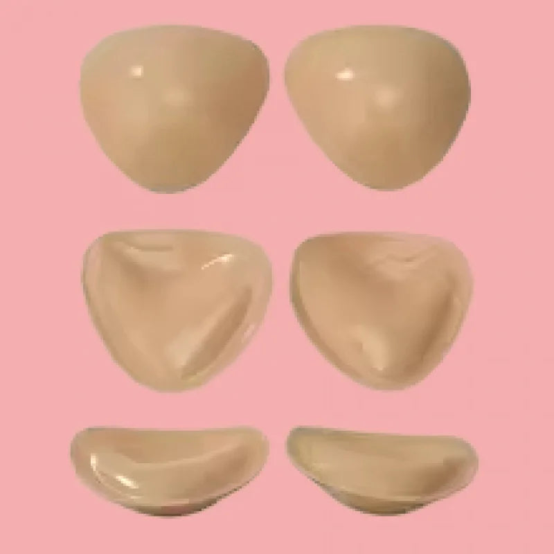 New Double Sided Adhesive Sticky Bra Inserts Push Up Thick Pads Women's Swimsuit Bikini Cup Enhancer