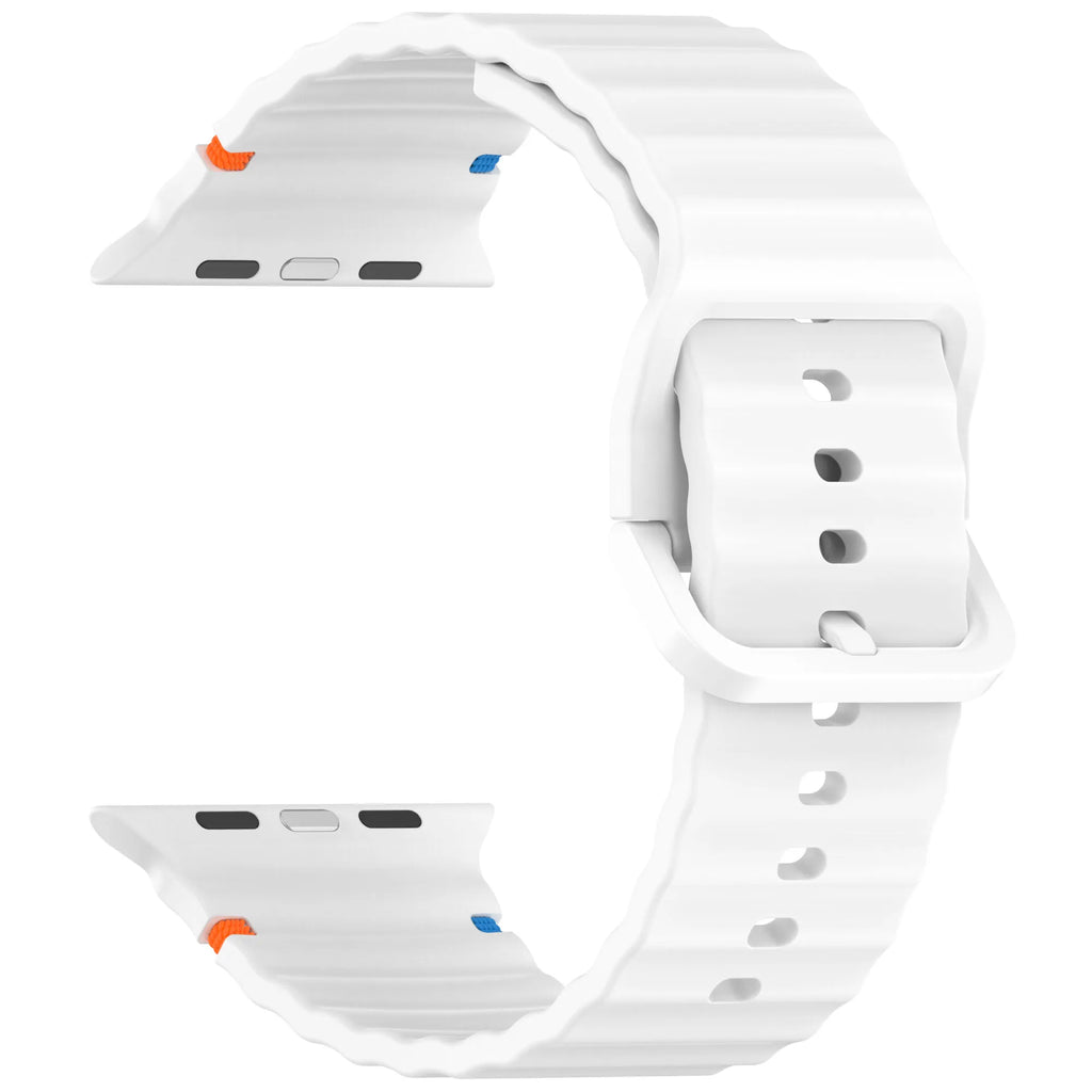 Silicone Band for Apple Watch - Sport Strap for Series 10, 9, 8, 7, 6, SE, Ultra 2 (49mm 45mm 44mm 42mm 41mm 40mm)