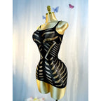 Sexy Cover Up Hollow Out Fishnet Dress without Bikini Summer Holiday DSH602