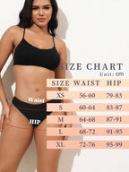 5Pcs Ice Silk Seamless Thongs Women's V-Waist Solid Color Panties Sexy Breathable Low Rise Underwear Invisible Bikini Lingerie