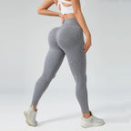 Leggings de sport pour femmes, pantalons de yoga sans coutures avec effet ventre plat, vêtements de sport et de fitness.