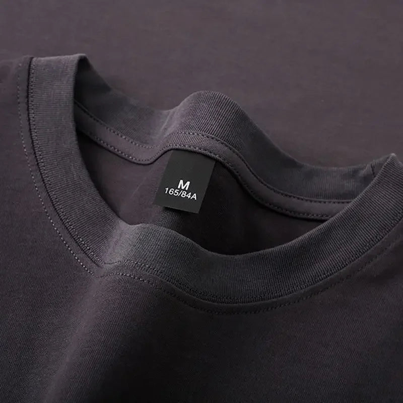 100% Cotton Five Half Sleeve Men's Women Summer T-shirt Loose Short-sleeved Casual Basic Shirt O Neck Solid Color Tops