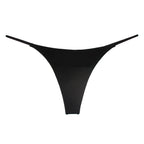 Sexy Thong Low Waist Lingerie - Women's Thin Belt Double Layer Cotton Bikini Panties
