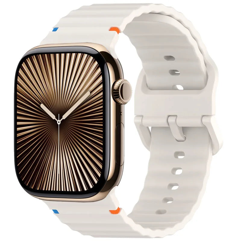 Silicone Band for Apple Watch - Sport Strap for Series 10, 9, 8, 7, 6, SE, Ultra 2 (49mm 45mm 44mm 42mm 41mm 40mm)