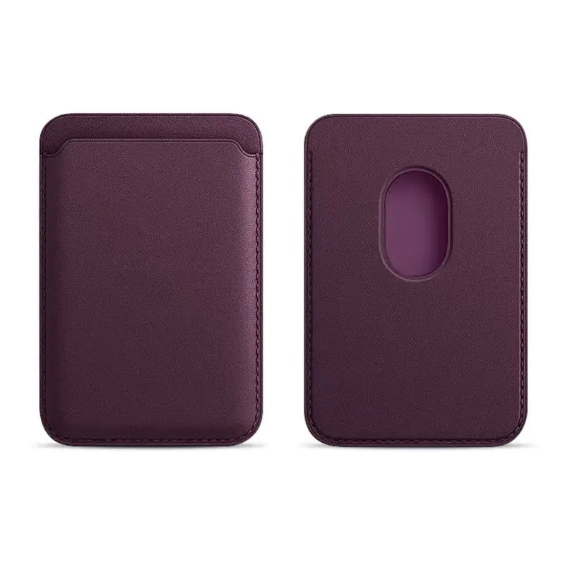 Universal Leather Wallet Case For iPhone 17 Pro Max Wallet Leather For Magsafe iPhone 16 1514 13 12 Card Holder with Magnet