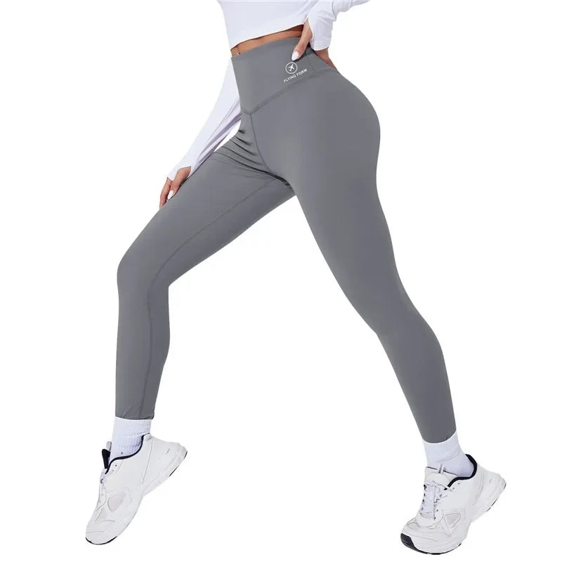 1 pieza de mallas de yoga de cintura alta para mujer, mallas deportivas para gimnasio, pantalones para correr, mallas sexys para levantar glúteos, mallas push up para gimnasio y fitness. 