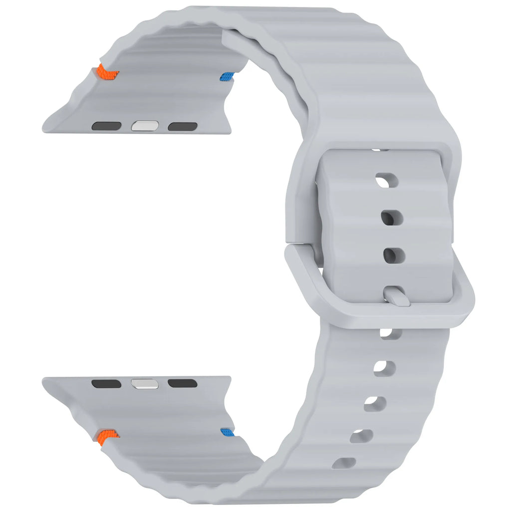 Silicone Band for Apple Watch - Sport Strap for Series 10, 9, 8, 7, 6, SE, Ultra 2 (49mm 45mm 44mm 42mm 41mm 40mm)