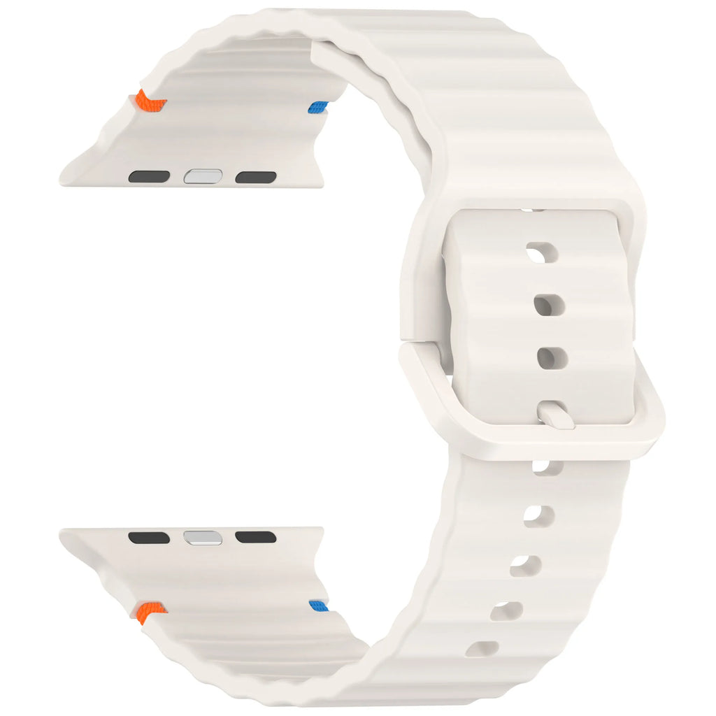 Silicone Band for Apple Watch - Sport Strap for Series 10, 9, 8, 7, 6, SE, Ultra 2 (49mm 45mm 44mm 42mm 41mm 40mm)