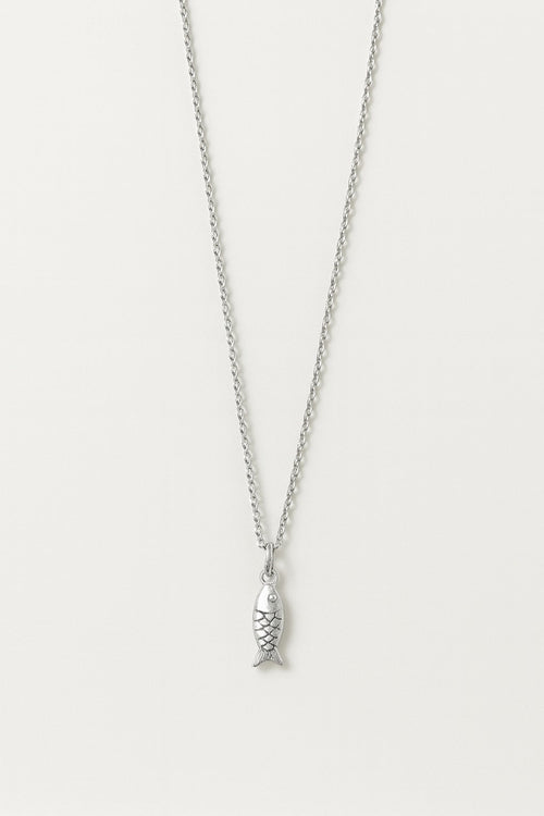 Stainless Steel Fish Necklace for Women