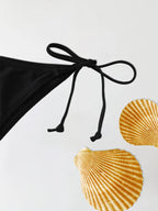 2Pc/Set 2024 Fashion Sexy Swimsuit Women Bikinis Set Triangle Swimwear String Beachwear Thong One Piece Suits Brazilian Biquini