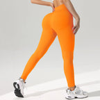 Leggings de sport pour femmes, pantalons de yoga sans coutures avec effet ventre plat, vêtements de sport et de fitness.