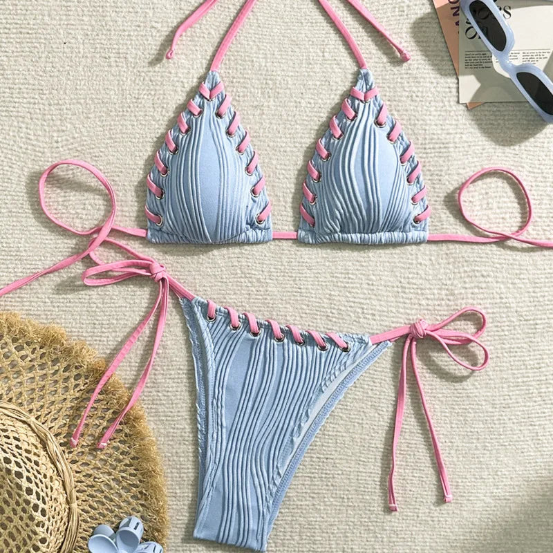 Sexy Bikinis 2026 Women's Swimwear Female Swimsuit For Swimming Wear Bathing Suits Brazilian Bikini Set Beachwear Pool Bather