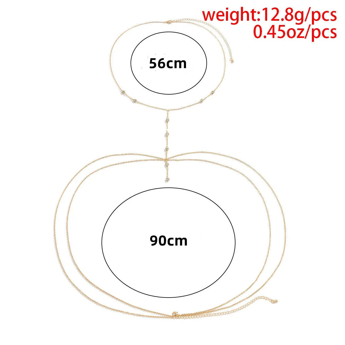 Sexy Geometric Bra Chain Chest Bikini Intimate Lingerie Simple Design Metal Body Chain Harness Party Jewelry