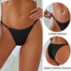 FINETOO 3Pcs/set Women's Cotton Panties Low Waist Bikini Briefs M-2XL Ladies Underwear Female Soft Solid Underpants Lingerie New