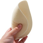 2PCS Thick Push Up Bra Pads - Latex Removable Breast Enhancer Inserts for Swimsuit, Bikini, Lingerie & Sports Bras (S/M/L)